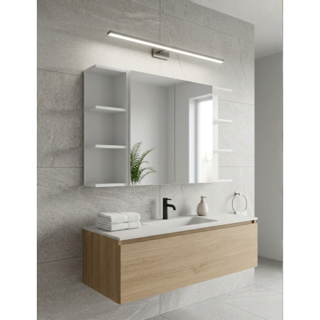 Módulo Rinconero Baño Blanco Brillo Colgante - Montiel