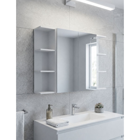 Módulo Rinconero Baño Blanco Brillo Colgante - Montiel