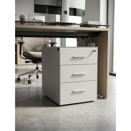 Cajonera Blanca de Steelcase - Montiel