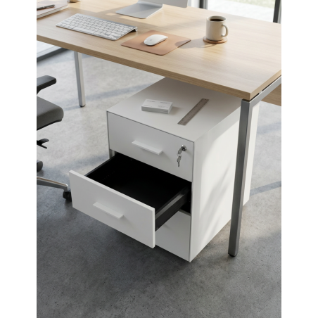 Cajonera Blanca de Steelcase - Montiel