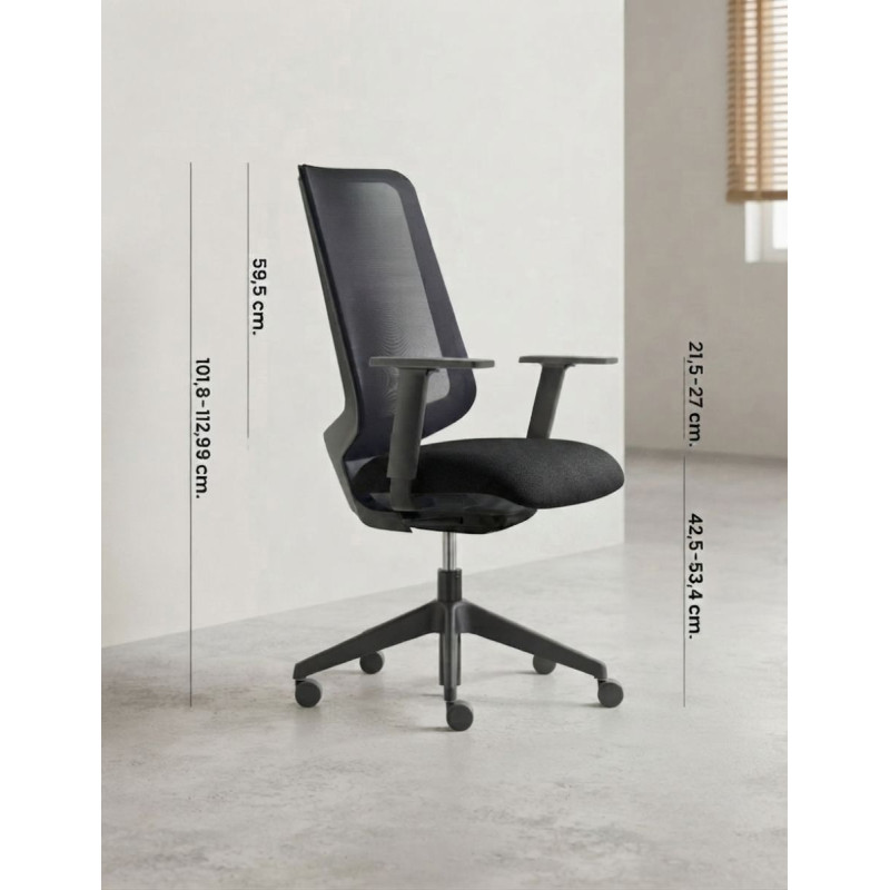 Silla Operativa Dot Basic Ergonómica de Forma 5 - Montiel