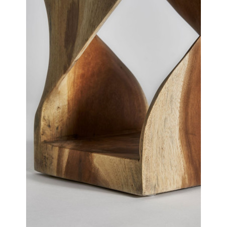 Mesa de Centro y Taburete Maun Madera de Acacia - Montiel