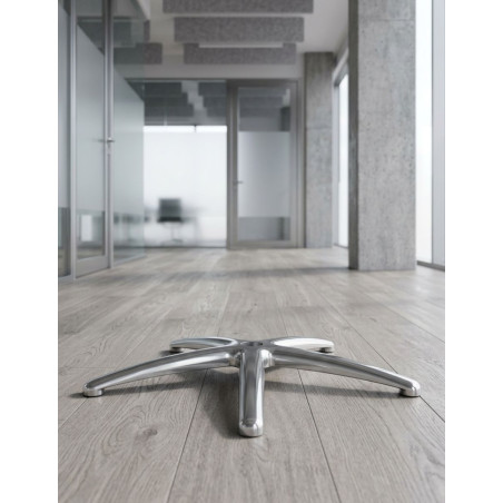 ▷ Base Cromada para sillas giratorias - Muebles de Oficina Montiel