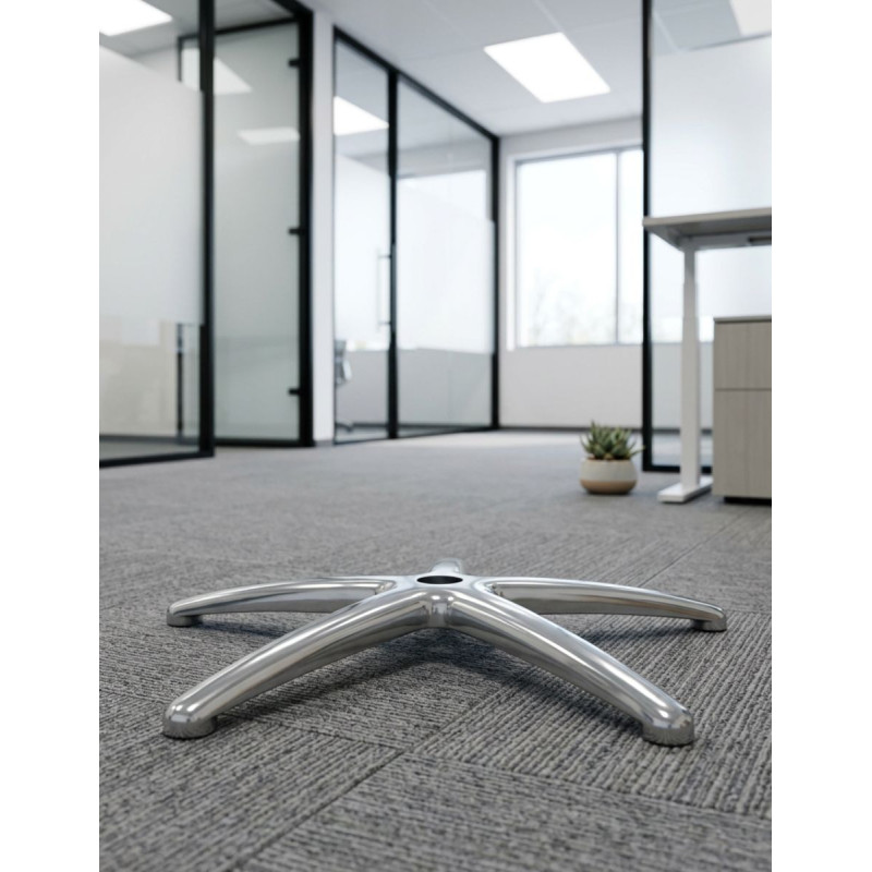 ▷ Base Cromada para sillas giratorias - Muebles de Oficina Montiel