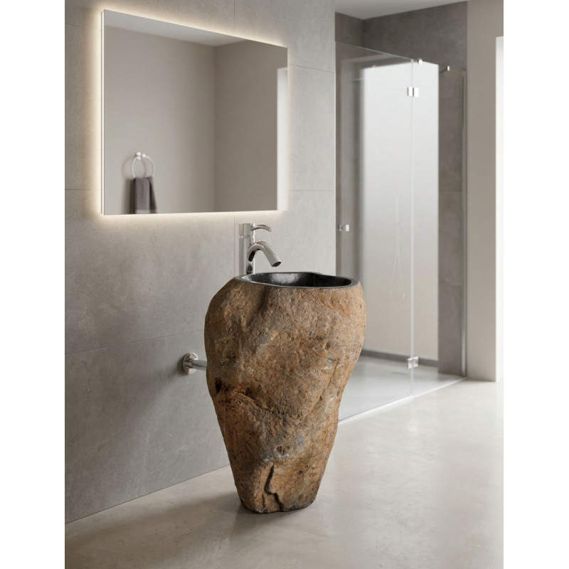 Lavabo Escorpión Piedra Natural Marrón - Montiel
