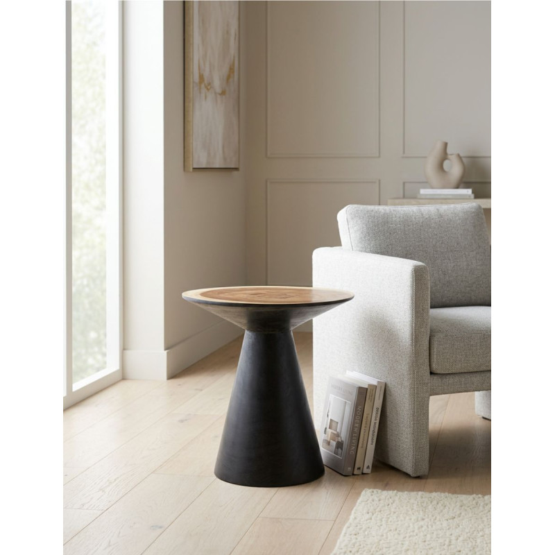 Mesa Auxiliar Arusa 48x50 cm. Madera Suar - Montiel