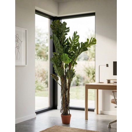 Planta Split Philo Artificial Decorativa - Montiel