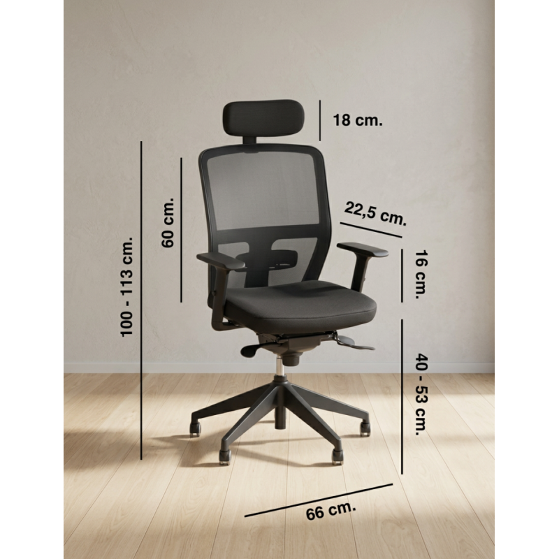 Silla Oficina JM de Kunna - Montiel