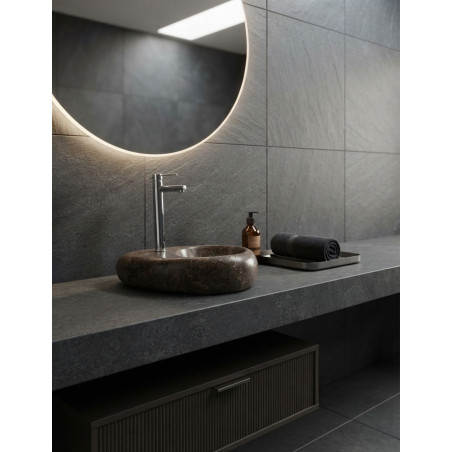 Lavabo Cáncer de Piedra Natural Gris - Montiel