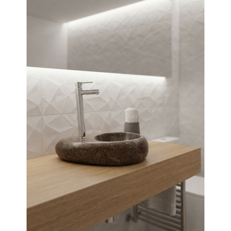 Lavabo Cáncer de Piedra Natural Gris - Montiel