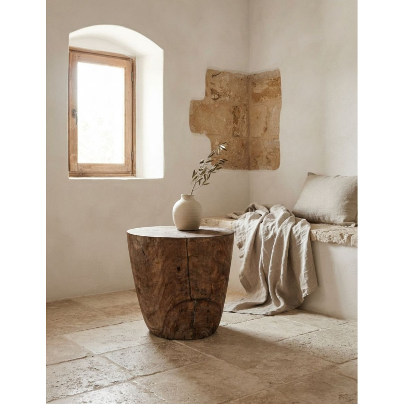 Mesa Auxiliar Chitsa 47x50 cm. de Madera - Montiel