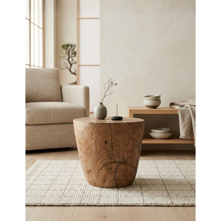 Mesa Auxiliar Chitsa 47x50 cm. de Madera - Montiel
