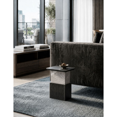 Mesa Baja Anzex 45x45 cm. - Montiel