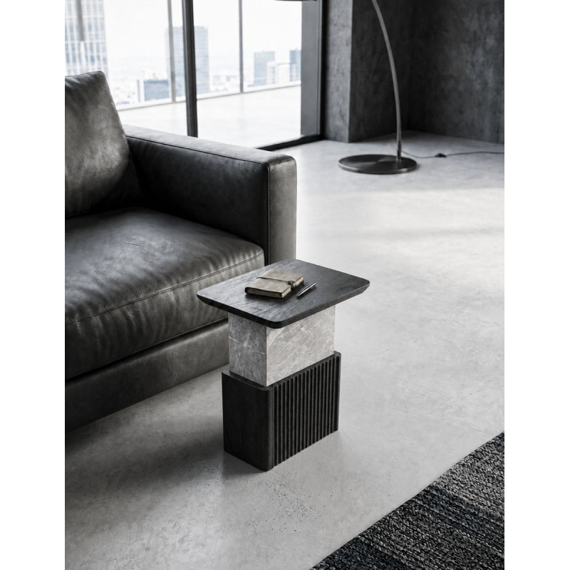 Mesa Baja Anzex 45x45 cm. - Montiel