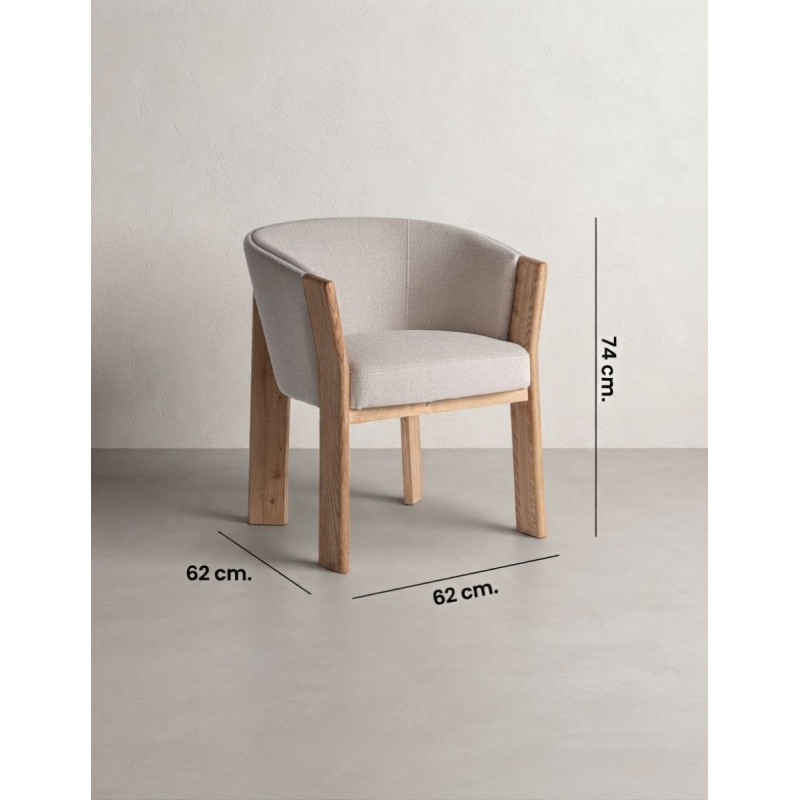 Silla de Recepción Nara by Francesc Rifé - Montiel