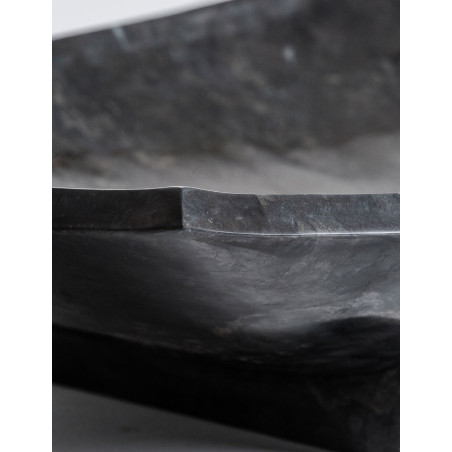 Lavabo Baño Urano Negro de Mármol - Montiel