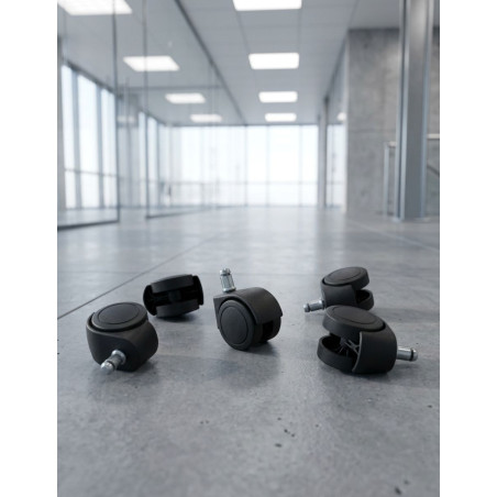 Juego de ruedas para suelos blandos - Muebles Montiel