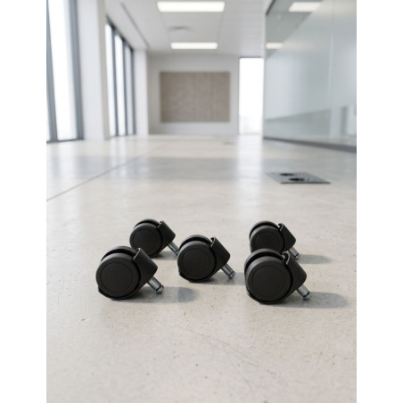 Juego de ruedas para suelos blandos - Muebles Montiel