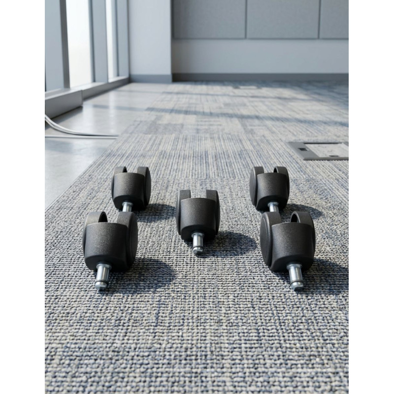 Juego de ruedas para suelos blandos - Muebles Montiel