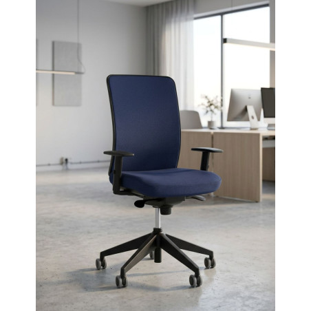 Silla Ergonómica Louise Tapizada de Kunna - Oficinas Montiel