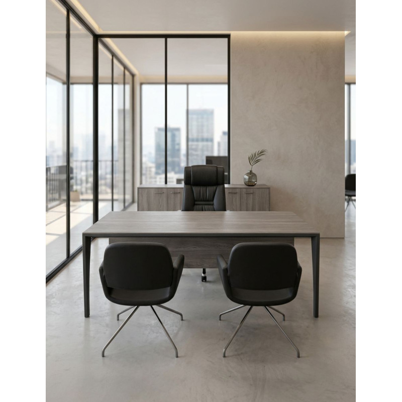 Pack Oficina de Mesa + Armario + Sillas - Montiel