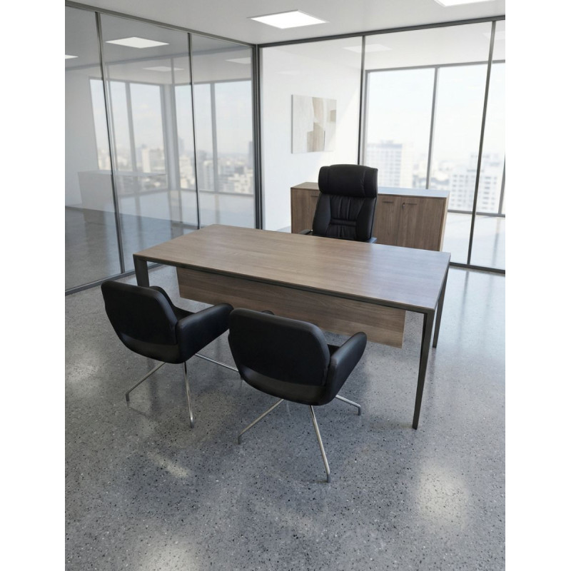 Pack Oficina de Mesa + Armario + Sillas - Montiel