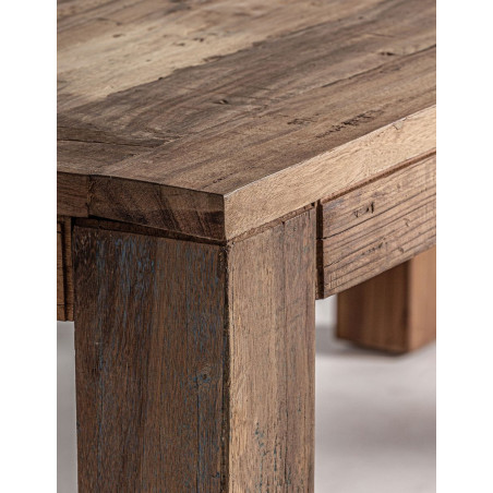 Mesa Madera Comedor Backlyn 270x120 cm. Marrón - Montiel