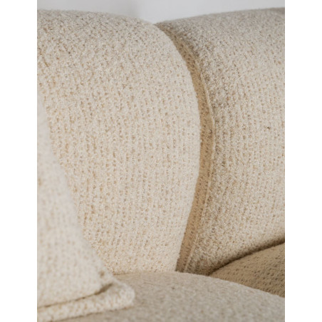 Sofá Salón Modular Zakupi Beige con 4 Cojines - Montiel
