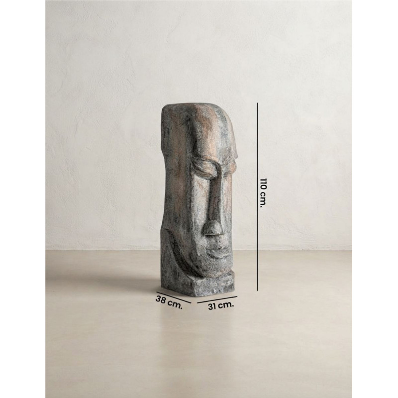 Escultura Khalid 110x38 cm. de Cemento - Montiel