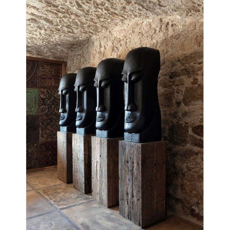 Escultura Khalid 110x38 cm. de Cemento - Montiel