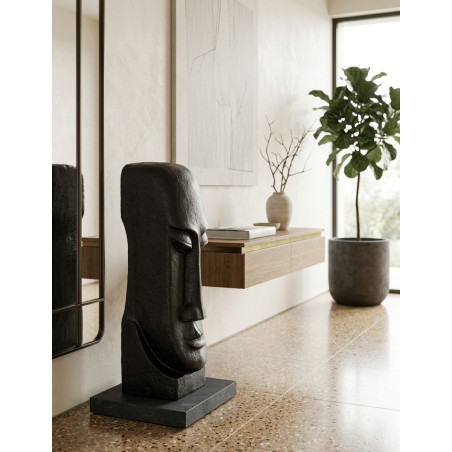 Escultura Khalid 110x38 cm. de Cemento - Montiel