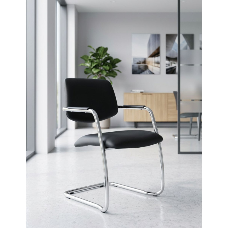 Silla Confidente Patín Nova de Kunna - Montiel