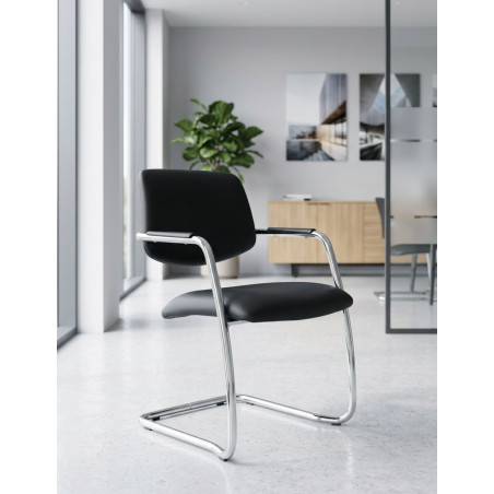 Silla Confidente Patín Nova de Kunna - Montiel