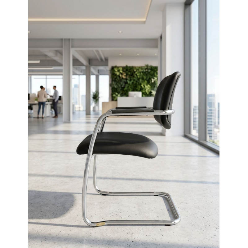 Silla Confidente Patín Nova de Kunna - Montiel