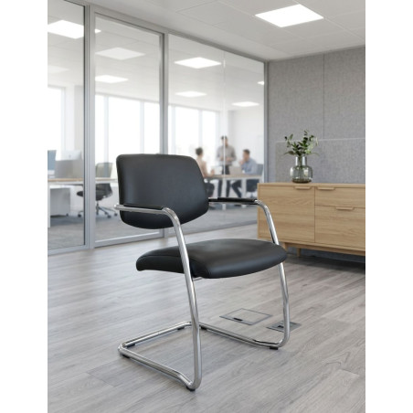 Silla Confidente Patín Nova de Kunna - Montiel