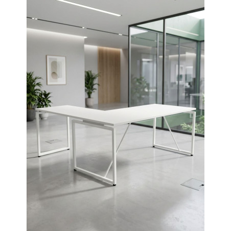 ▷ Mesa de Dirección en L Daven de Kunna - Montiel