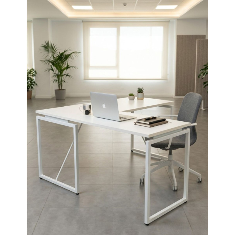 ▷ Mesa de Dirección en L  Daven de Kunna - Montiel