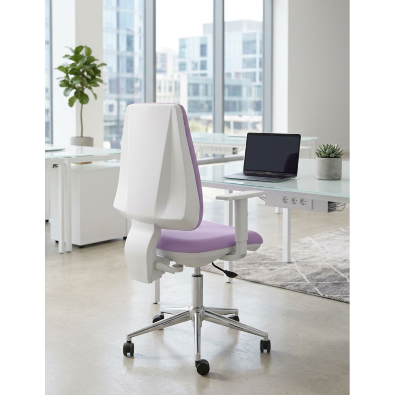 Silla Ergonómica Oficina Almu White de Kunna - Montiel