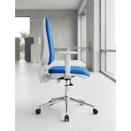 Silla Ergonómica Oficina Almu White de Kunna - Montiel