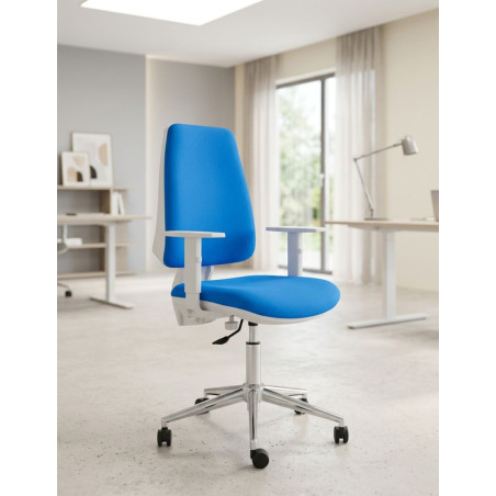 Silla Ergonómica Oficina Almu White de Kunna - Montiel