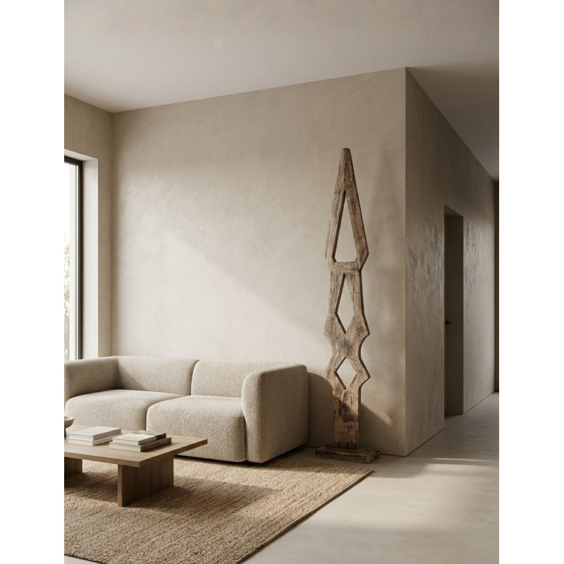 Figura de Decoración Teran en Madera Marrón - Montiel