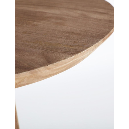 Mesa Keale Alta Ø65x103 cm. de Madera Marrón - Montiel