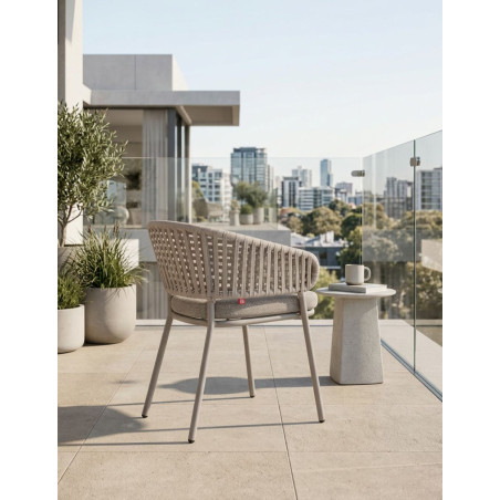 Silla de Exterior Lenk Acabado Topo - Montiel