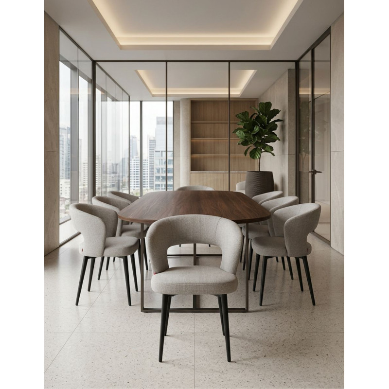 Sillas Flagnac de Comedor Color Beige - Montiel