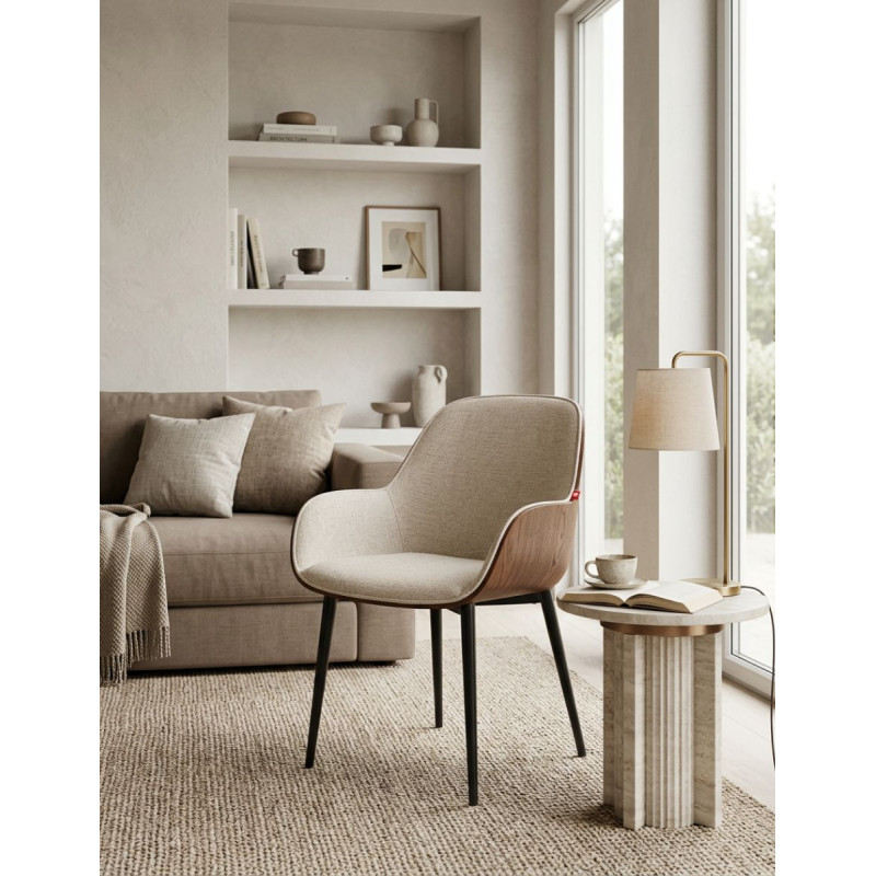 Silla Recepción Beesd de Color Blanco - Montiel