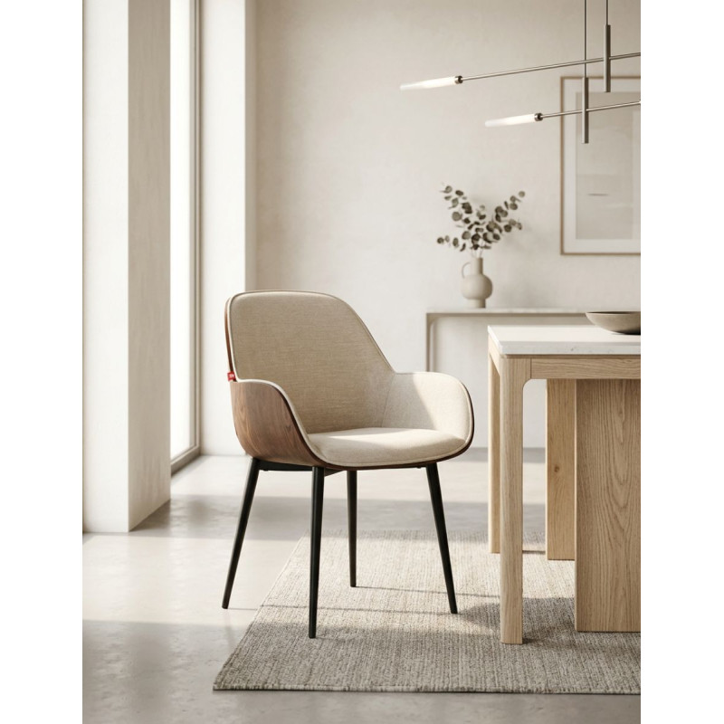 Silla Recepción Beesd de Color Blanco - Montiel