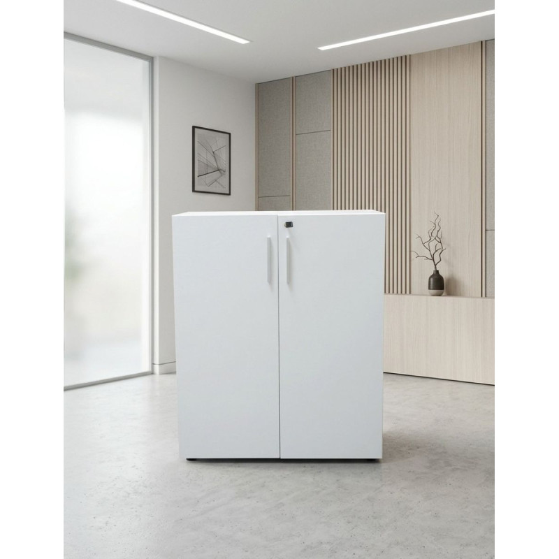 Armario Oficina Blanco 111x93 cm. de Steelcase - Montiel