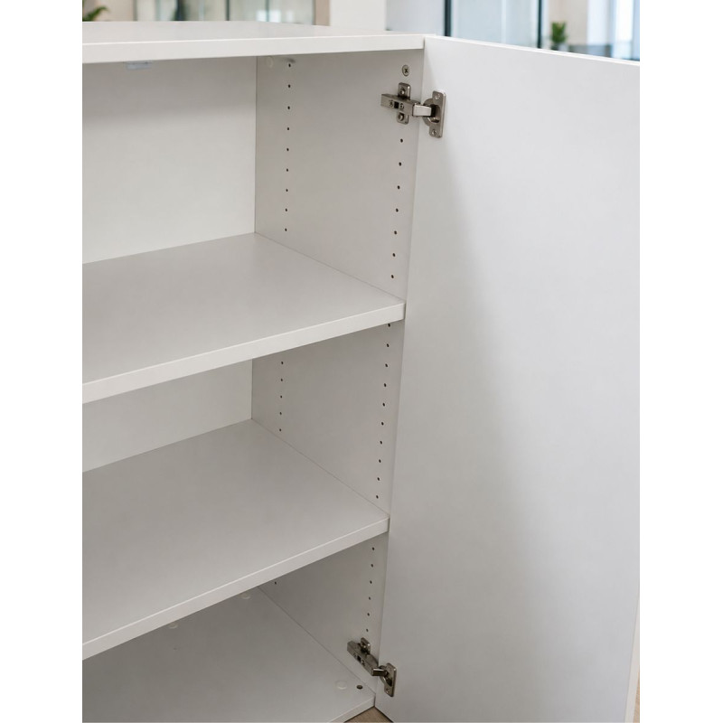 Armario Oficina Blanco 111x93 cm. de Steelcase - Montiel