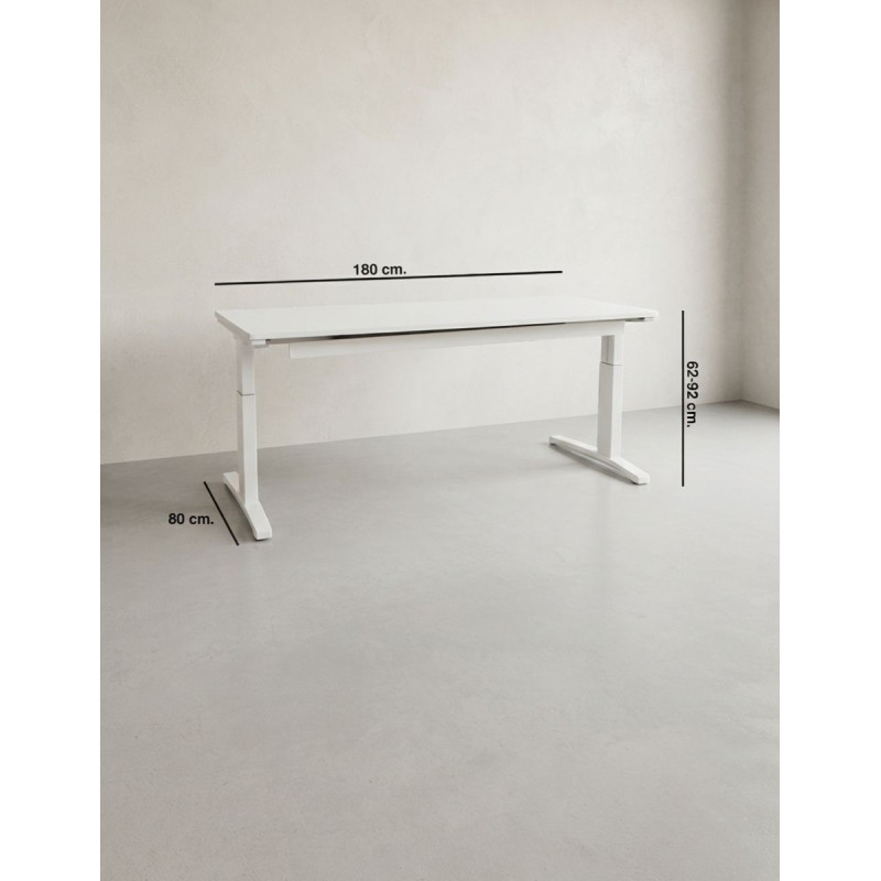 Mesa Regulable en Altura Blanca de Steelcase - Montiel