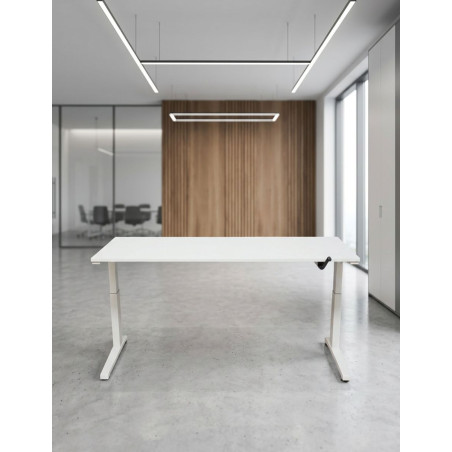 Mesa Regulable en Altura Blanca de Steelcase - Montiel